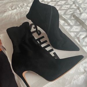 Schutz suede booties